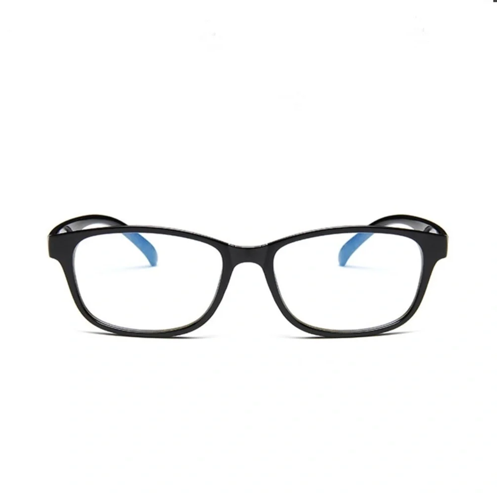 *JAMYA* Black x Blue Square Shaped Eyewear Frames